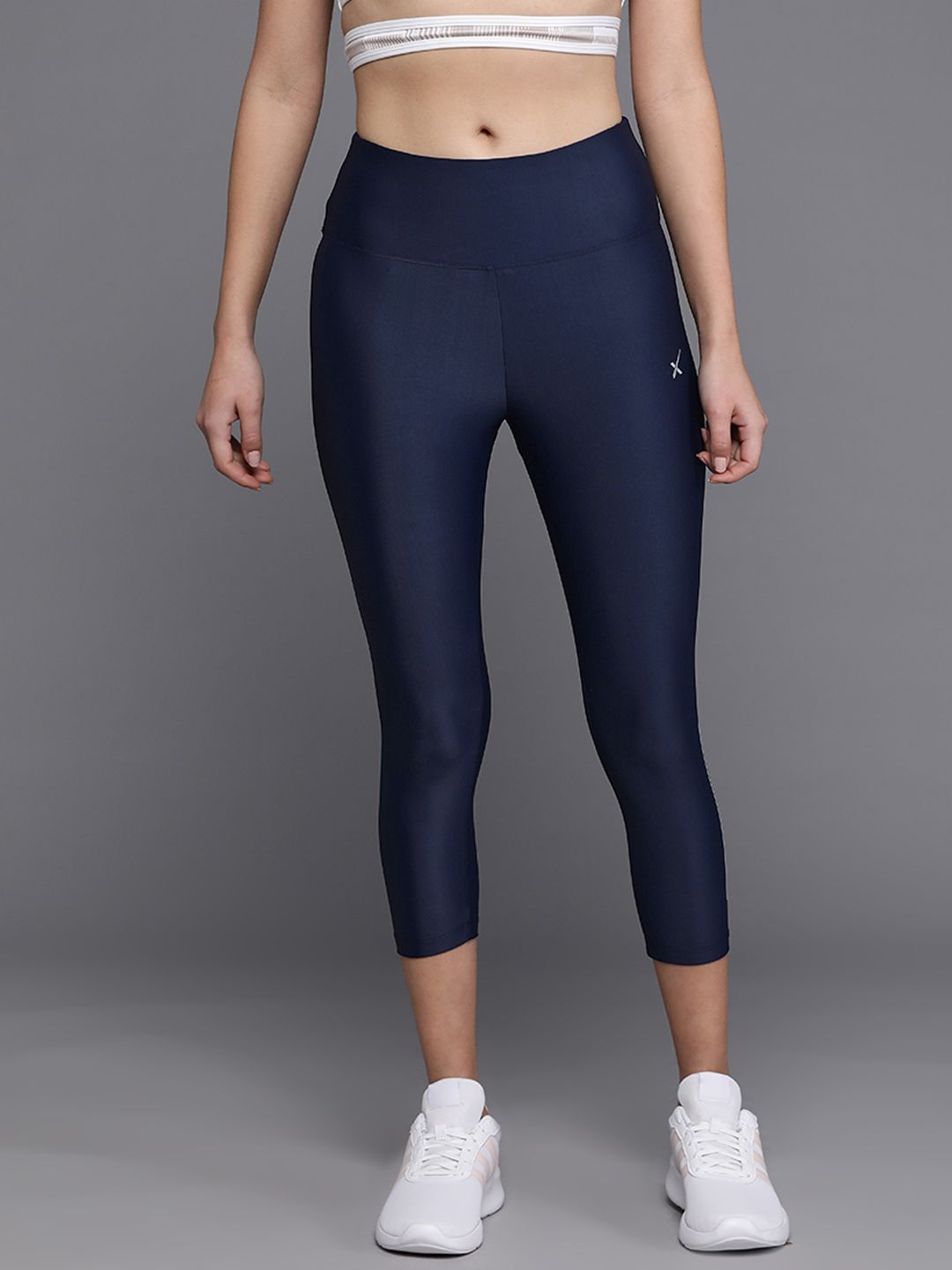 HRX by Hrithik Roshan Women High-Rise 7/8th Length Skinny Fit Training Tights