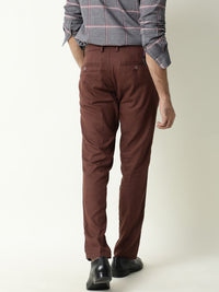 RARE RABBIT Men Slim Fit Trousers