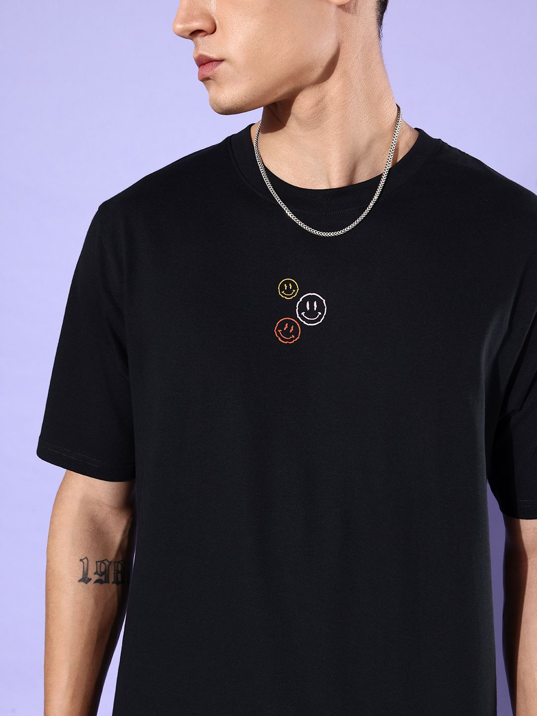 Difference of Opinion Printed Cotton Oversized T-shirt
