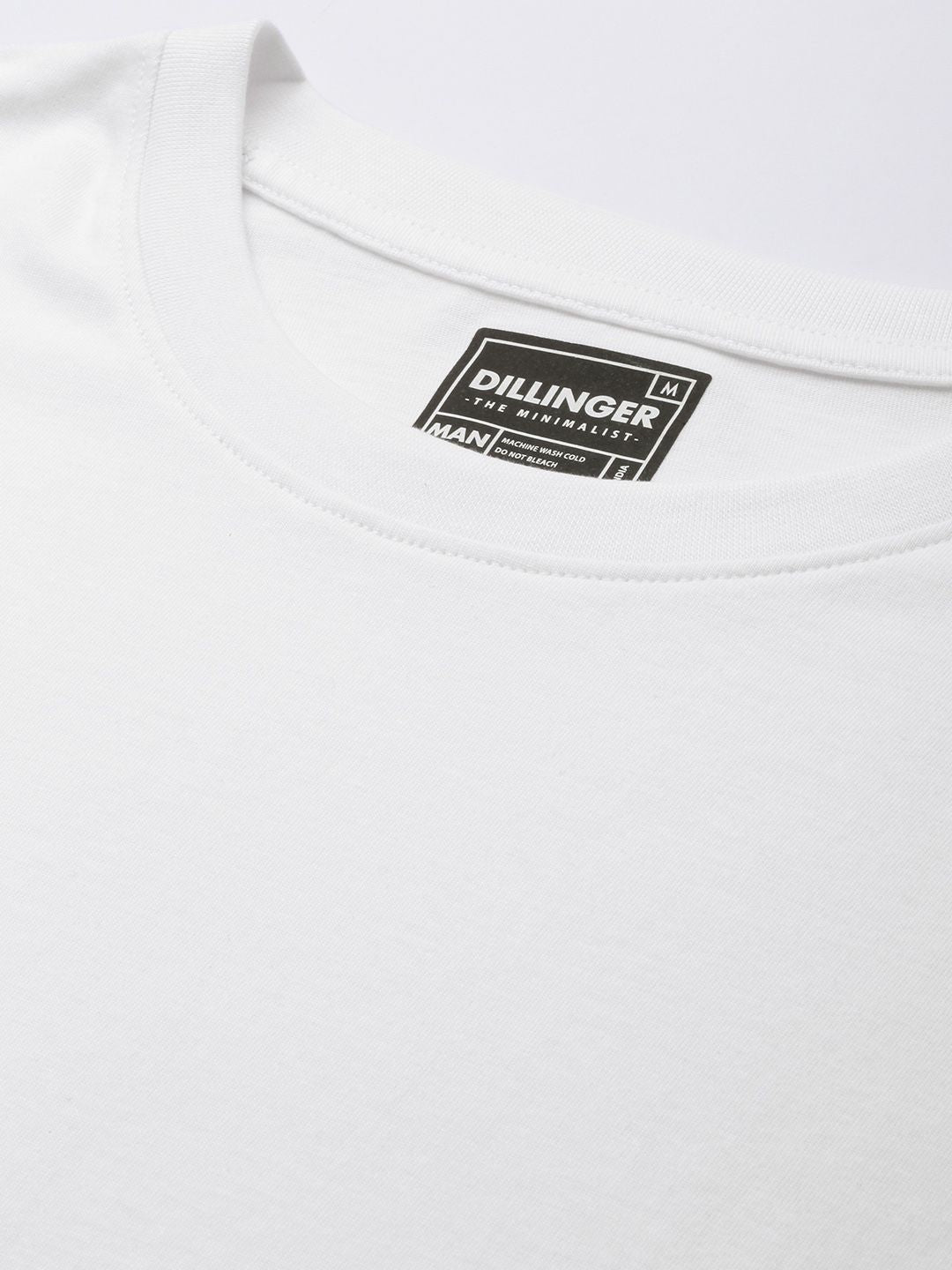 DILLINGER Men Solid Longline T-shirt