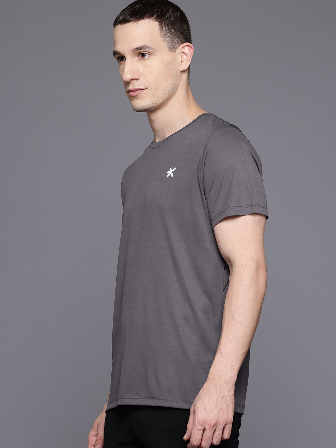 HRX by Hrithik Roshan Printed Rapid-Dry Training T-shirt