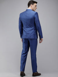 Park Avenue Super Slim Fit Notched Lapel Collar 3 Piece Party Suit