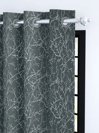 Story@Home Jacquard 400 GSM 7 feet1 U Door Curtain