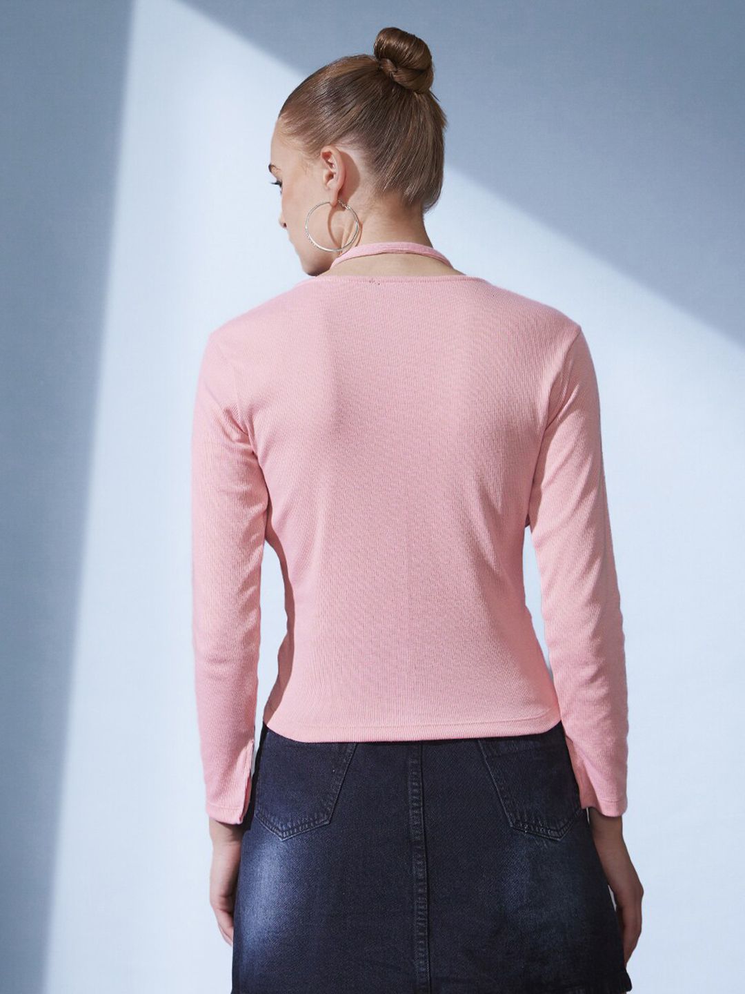 STREET 9 Sweetheart Neck Cut out Top