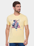 Being Human Men Pure Cotton Printed T-shirt
