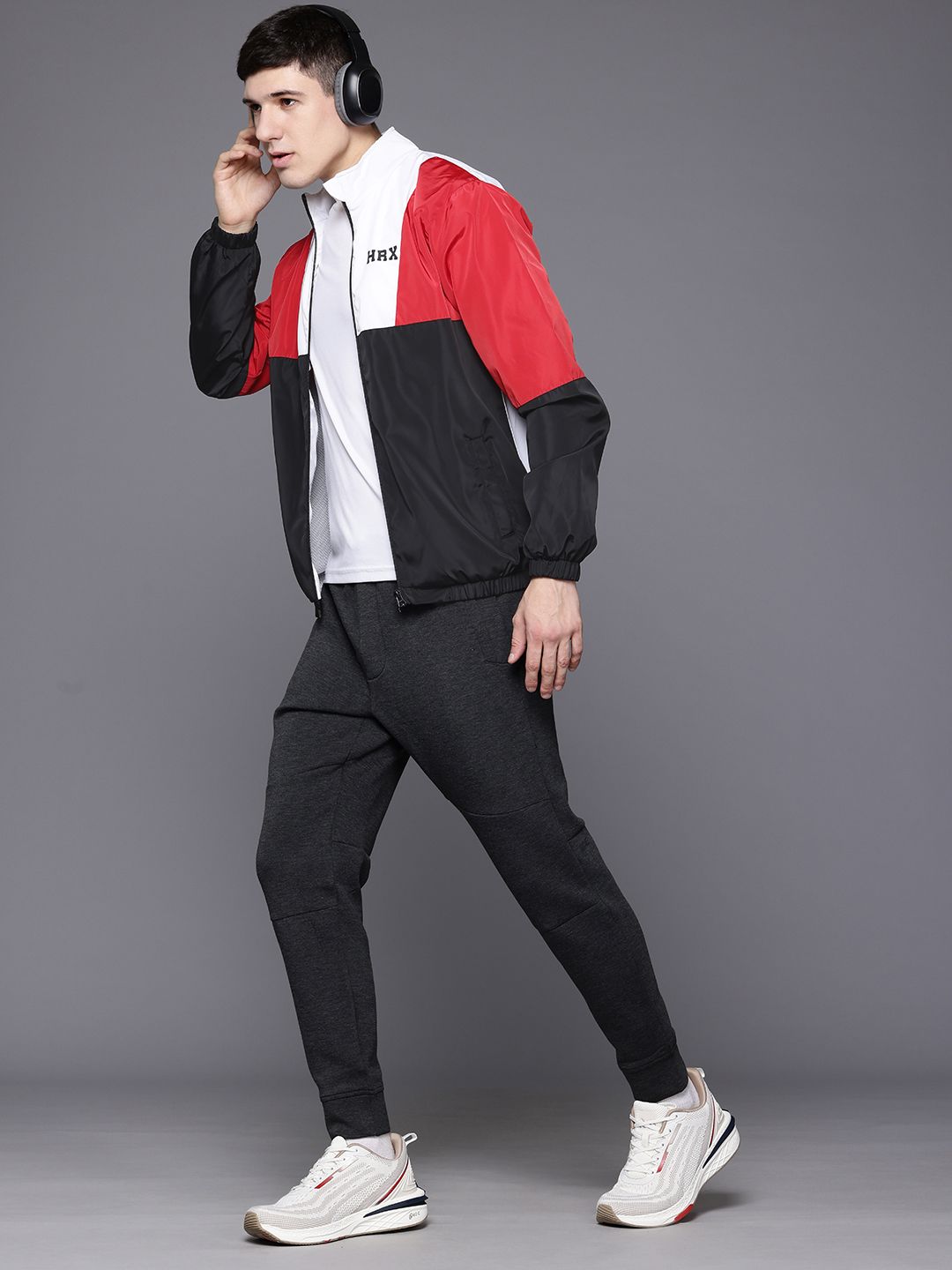 HRX by Hrithik Roshan Colourblocked Lifestyle Jacket