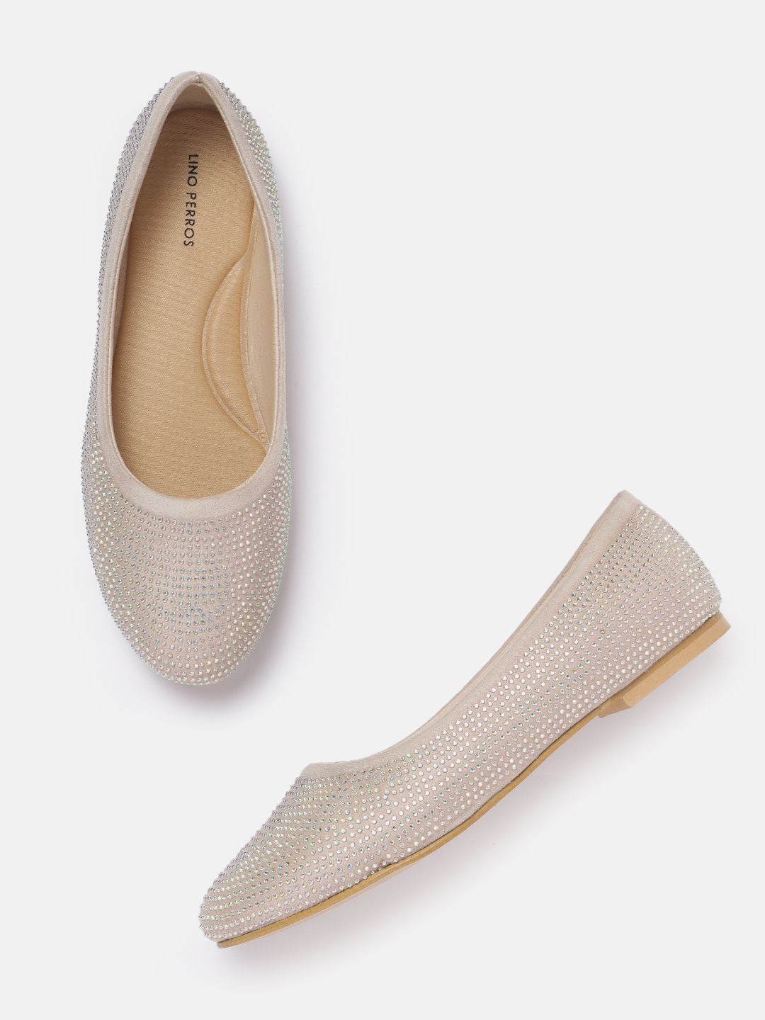 Lino Perros Embellished Ballerinas