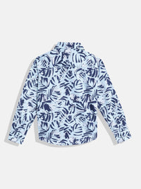 Monte Carlo Boys Abstract Printed Casual Smart Fit Shirt