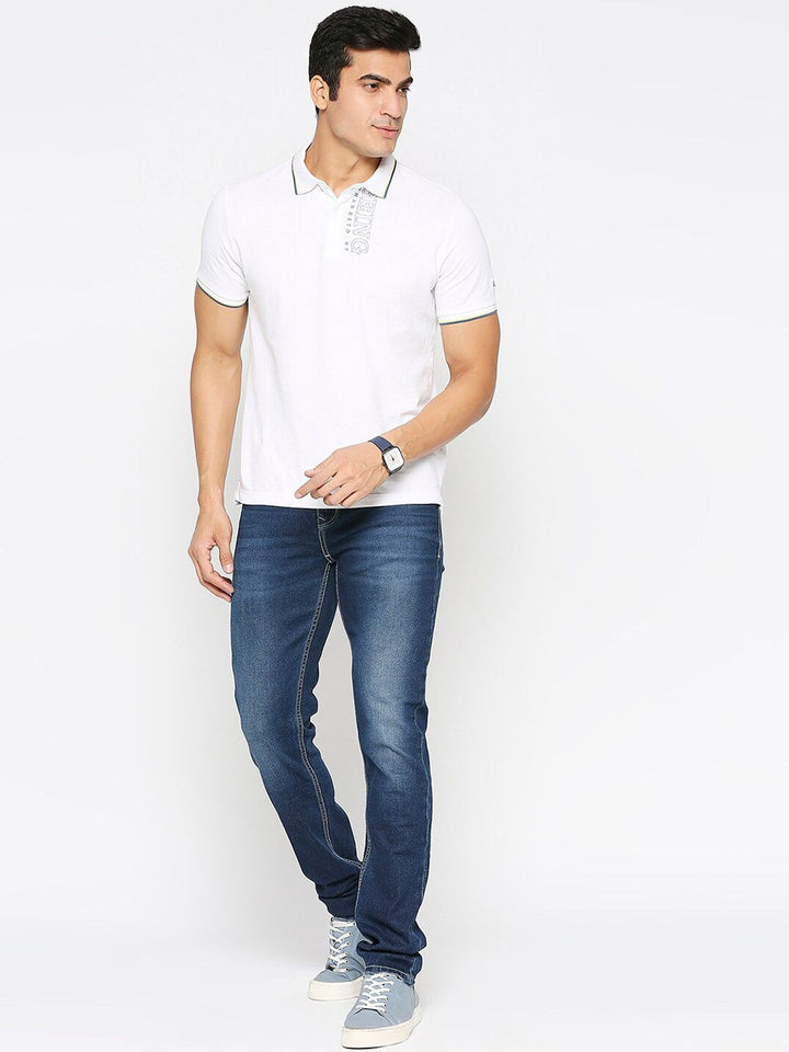 Being Human Men Slim Fit Mid Rise Clean Look Jeans