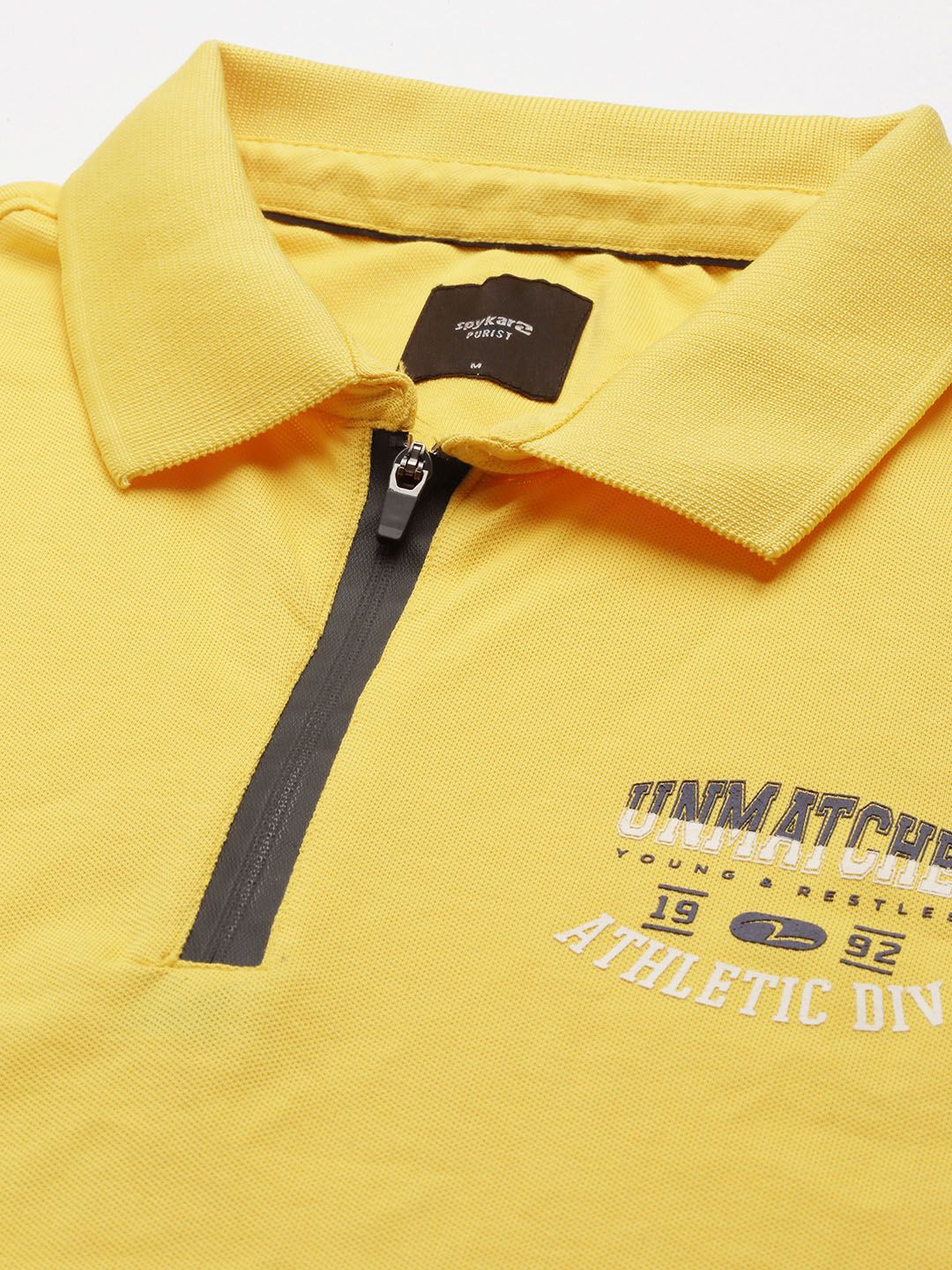 SPYKAR Men Polo Collar Slim Fit T-shirt