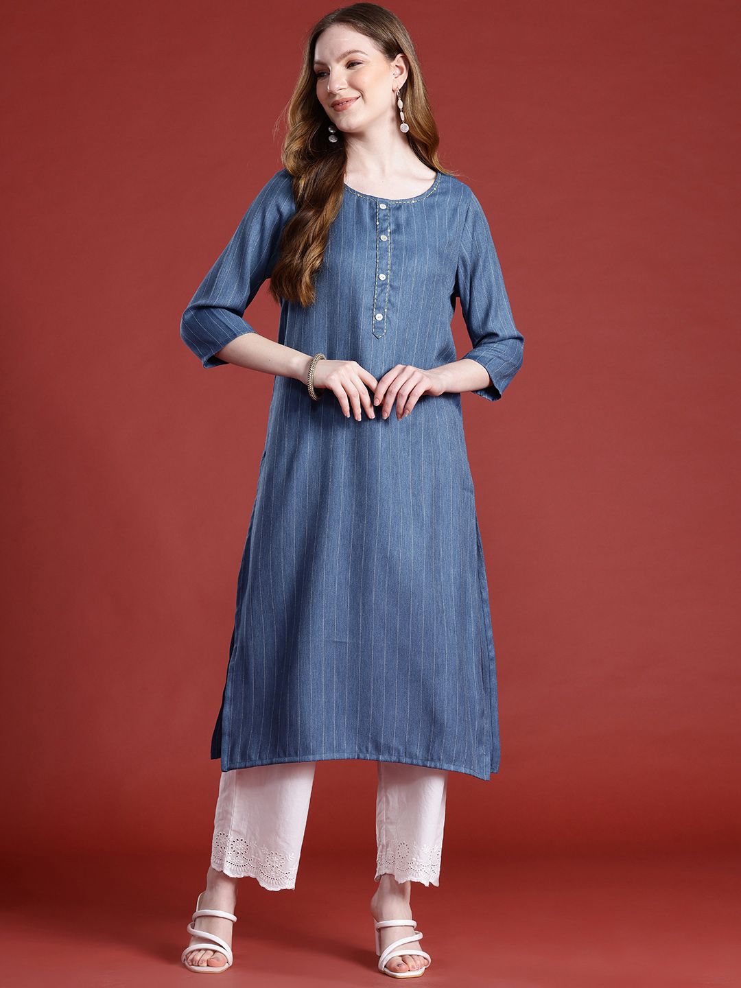 Anouk Thread Work Kurta