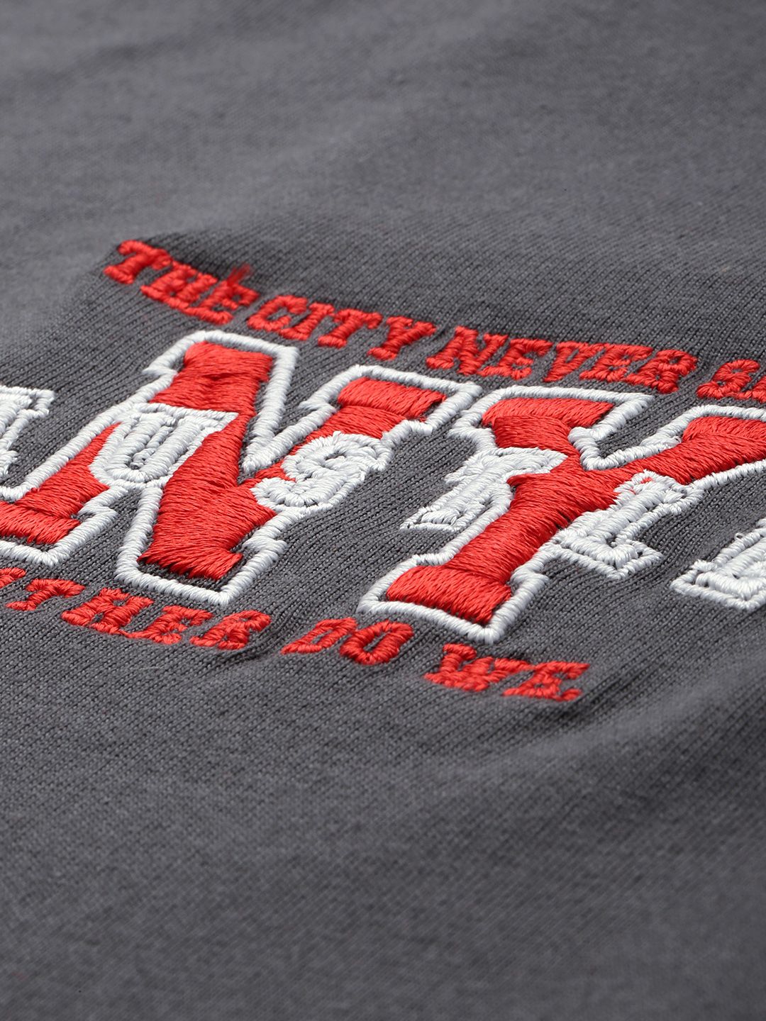 DILLINGER Pure Cotton T-shirt With Embroidered Detail