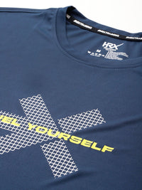 HRX by Hrithik Roshan Printed Rapid-Dry Training T-shirt