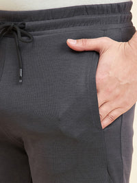 Sweet Dreams Men Charcoal Mid-Rise Shorts