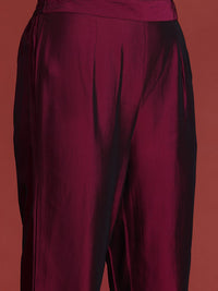 Anouk Women Regular Gotta Patti Kurta with Trousers & With Dupatta