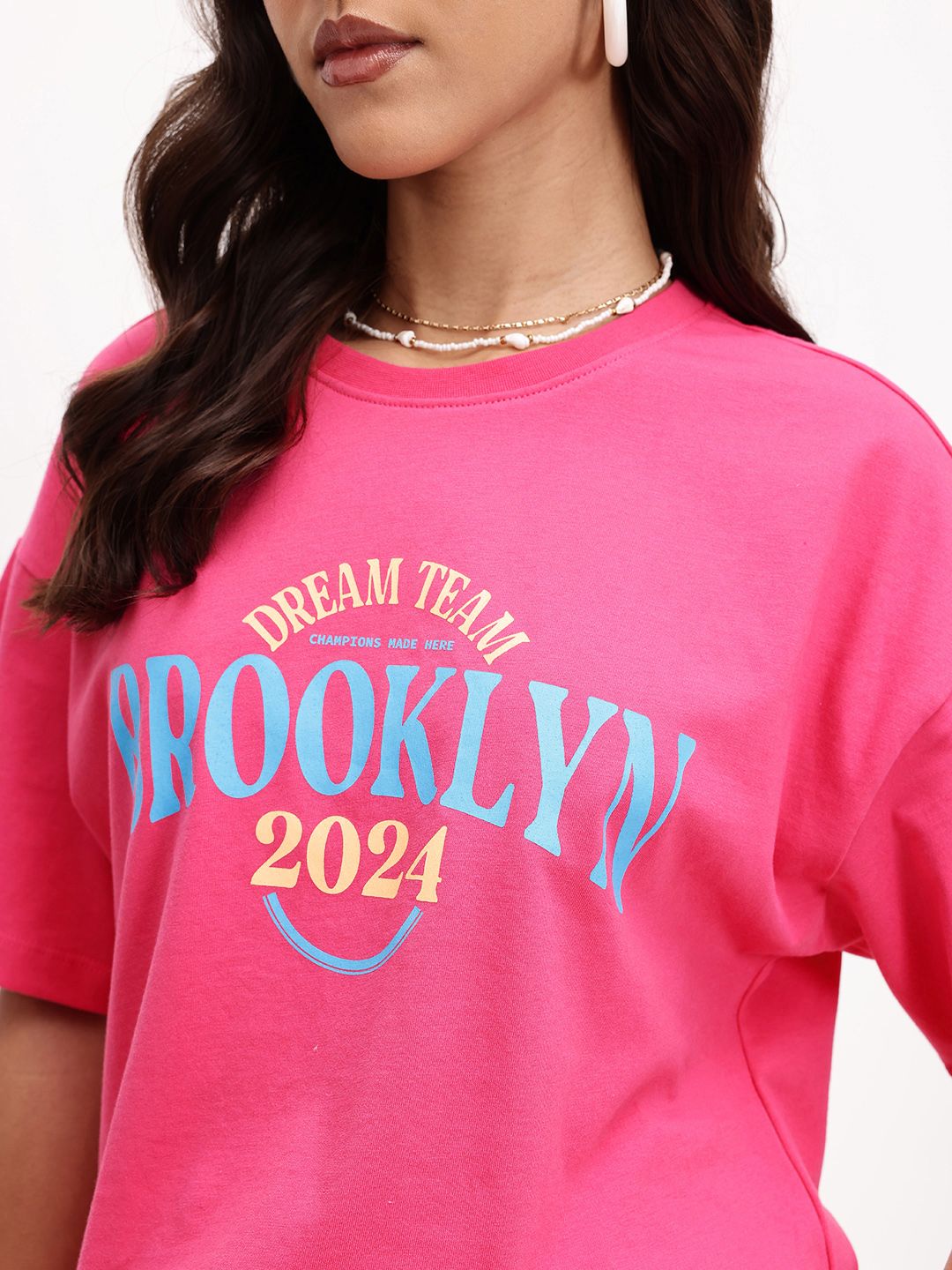 DressBerry Brooklyn Vibe Printed T-Shirt