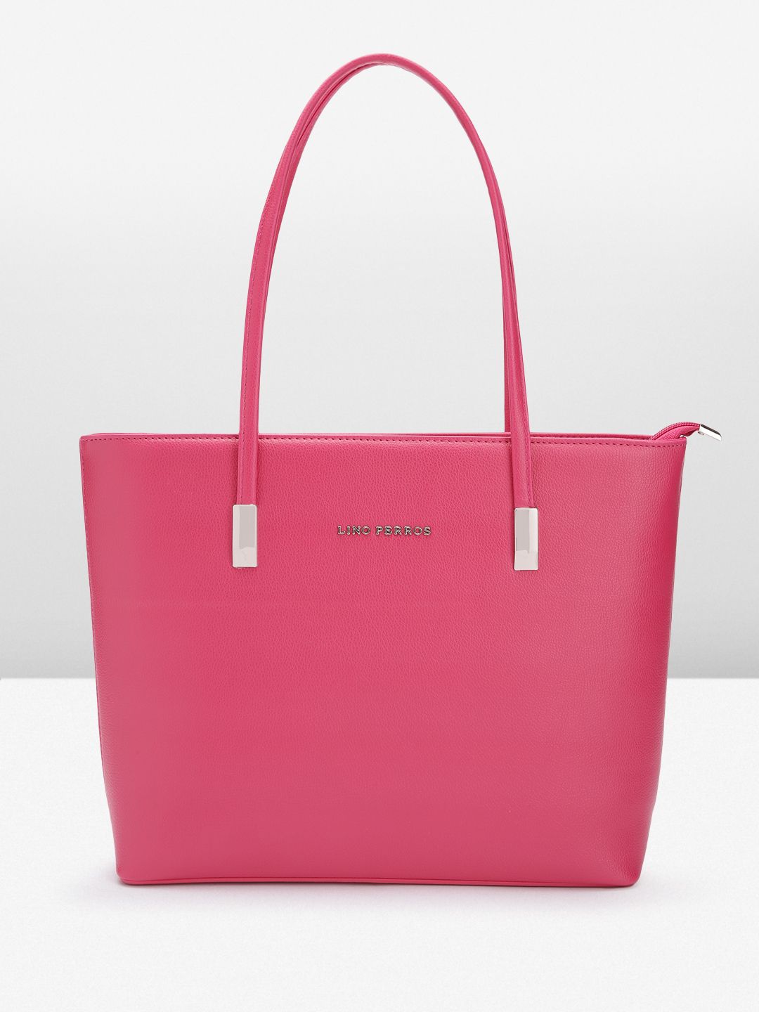 Lino Perros Textured Structured Shoulder Bag