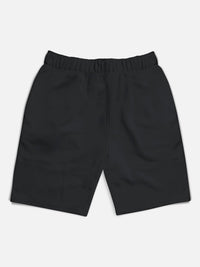 HELLCAT Boys Pack of 3 Trendy Typographic Printed Cotton Sports Shorts