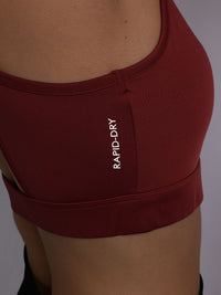HRX by Hrithik Roshan Rapid-dry Medium Coverage Lightly Padded Yoga Bra