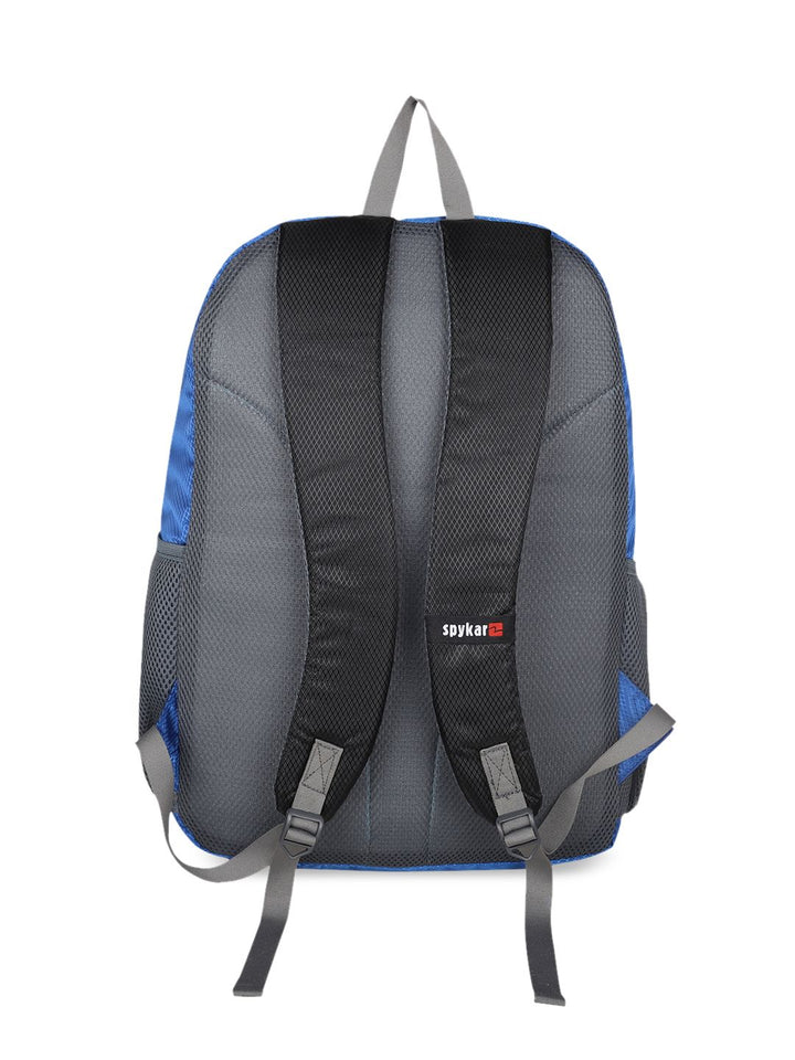 SPYKAR Colourblocked Ergonomic 2 Stash Pockets Medium Size Backpack