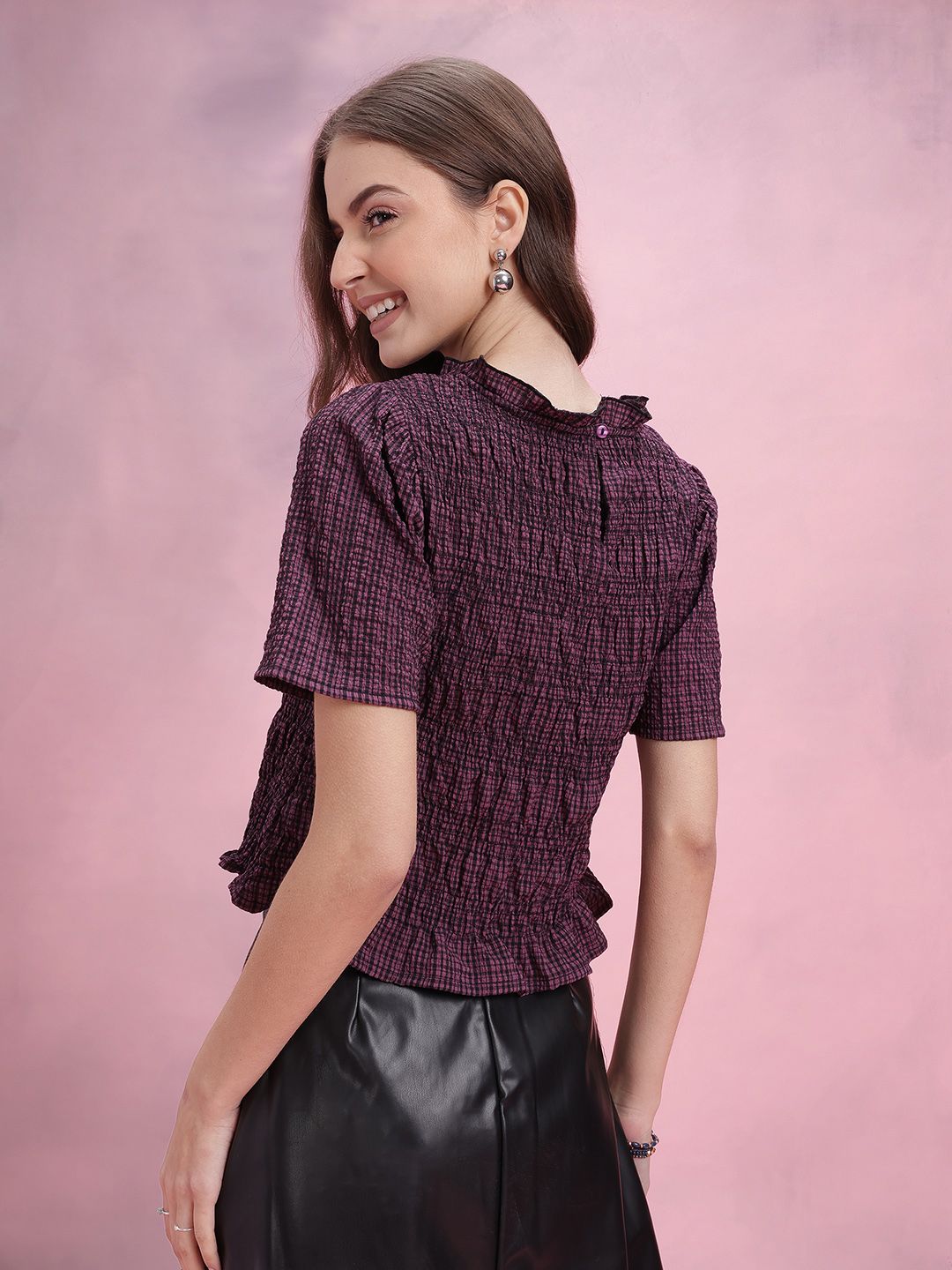 DressBerry Checked Top