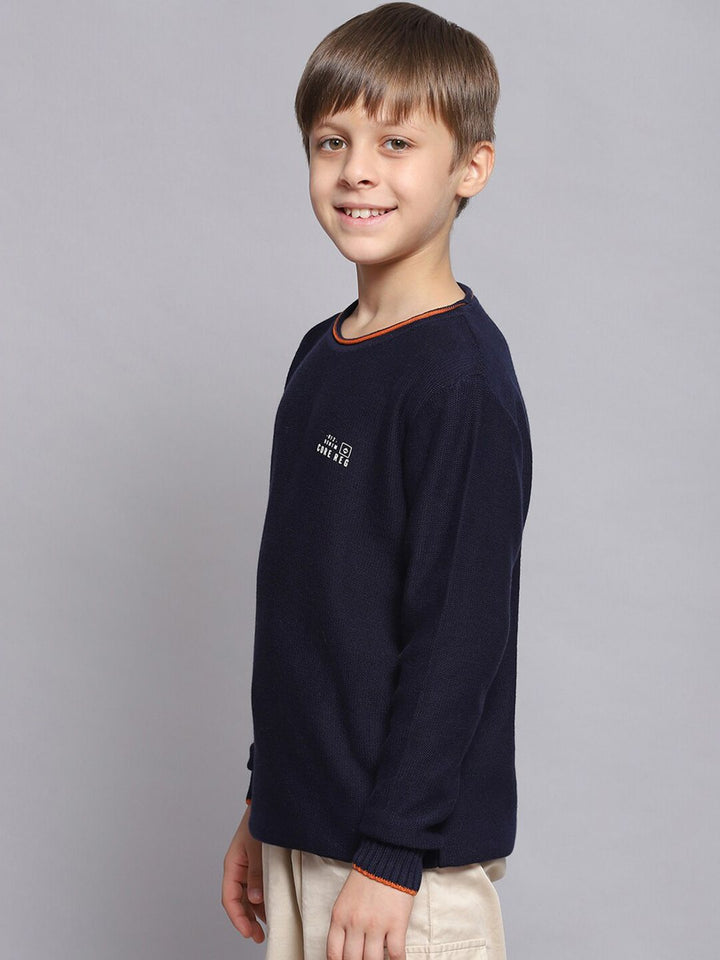 Monte Carlo Boys Pure Cotton Pullover Sweater