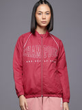 HRX by Hrithik Roshan Typography Printed Jacket