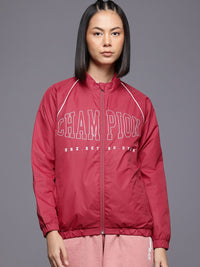 HRX by Hrithik Roshan Typography Printed Jacket