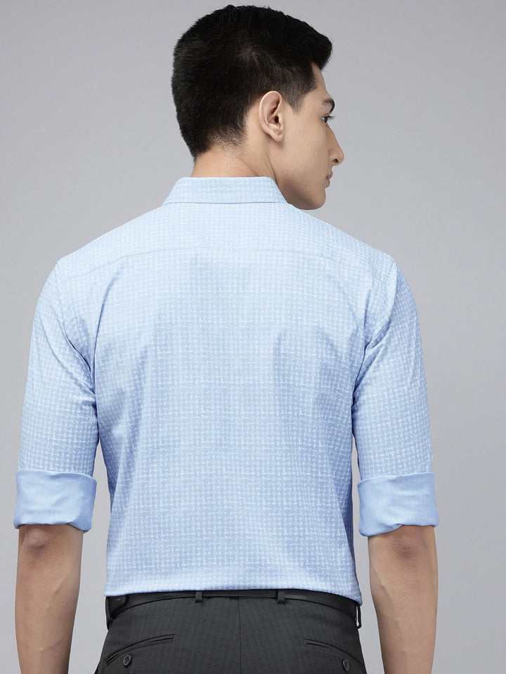Park Avenue Slim Fit Printed Formal Shirt