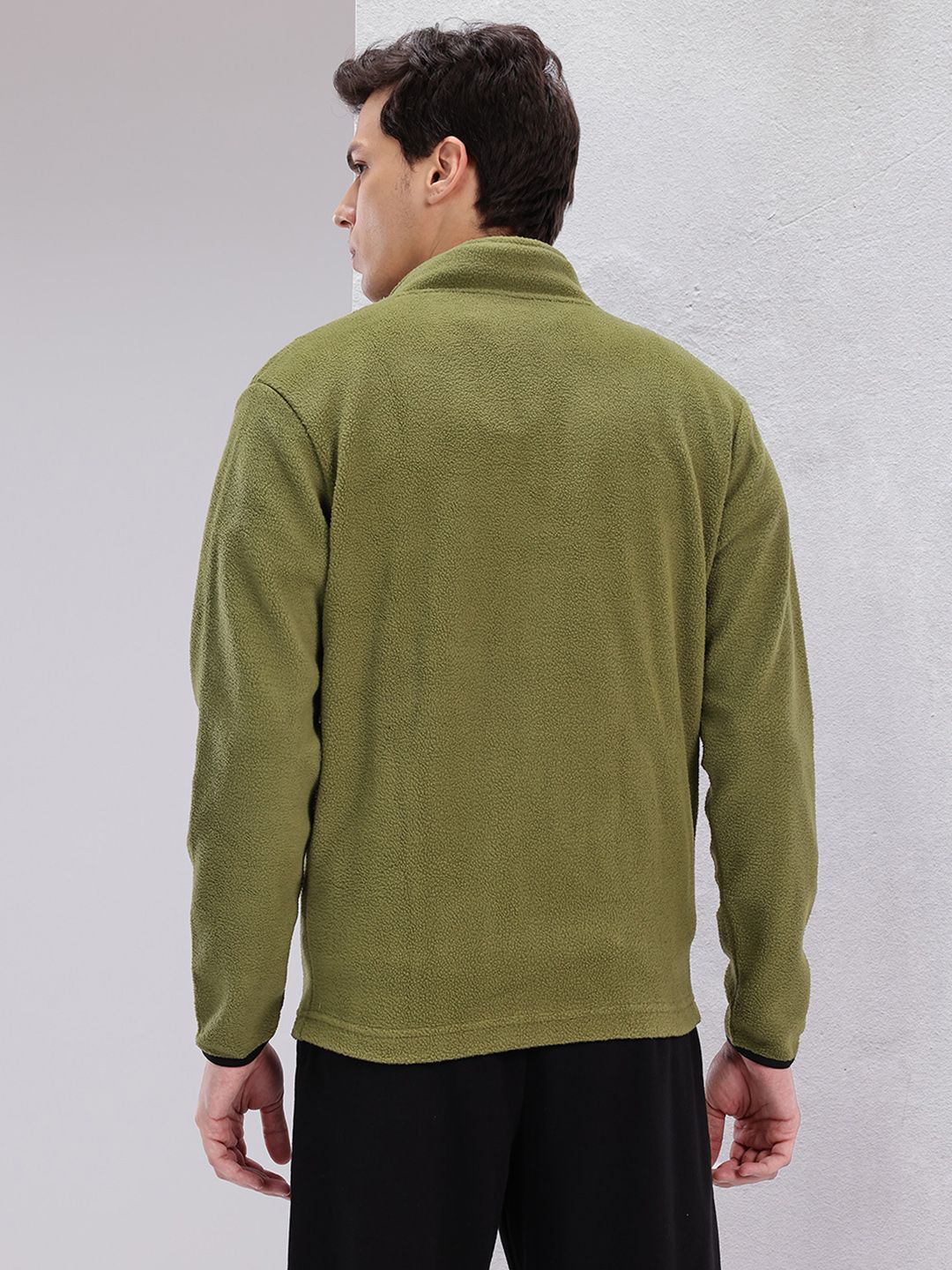 HRX by Hrithik Roshan Mock Collar Sweatshirt