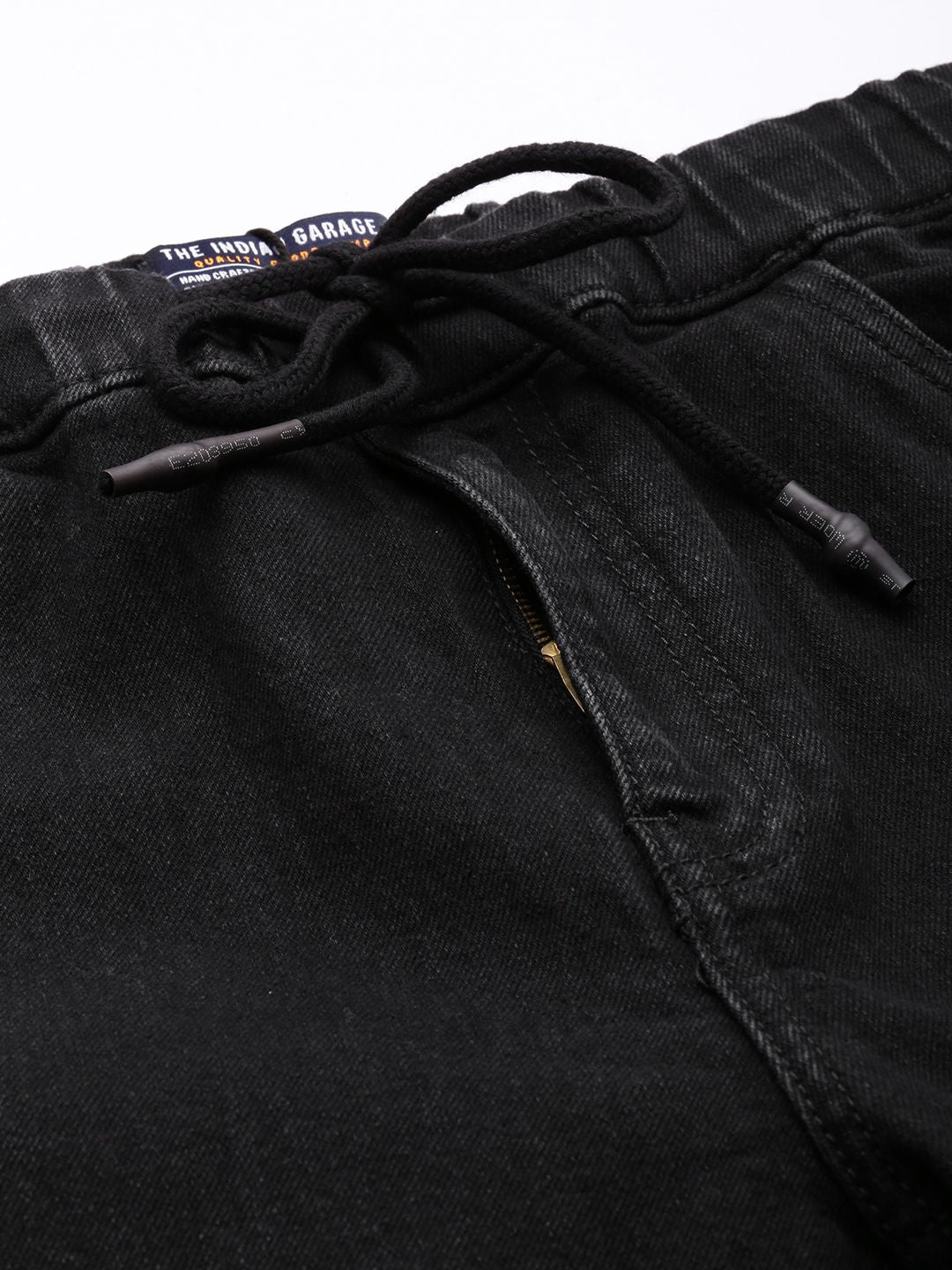 The Indian Garage Co Men Light Fade Ombre Stretchable Jogger Jeans