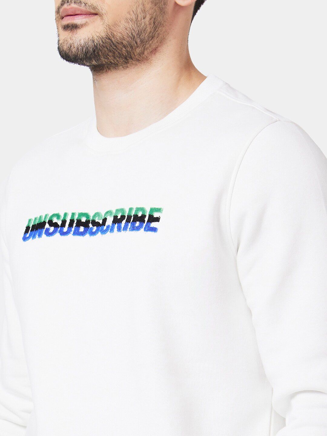 SPYKAR Typography Printed Sweatshirt