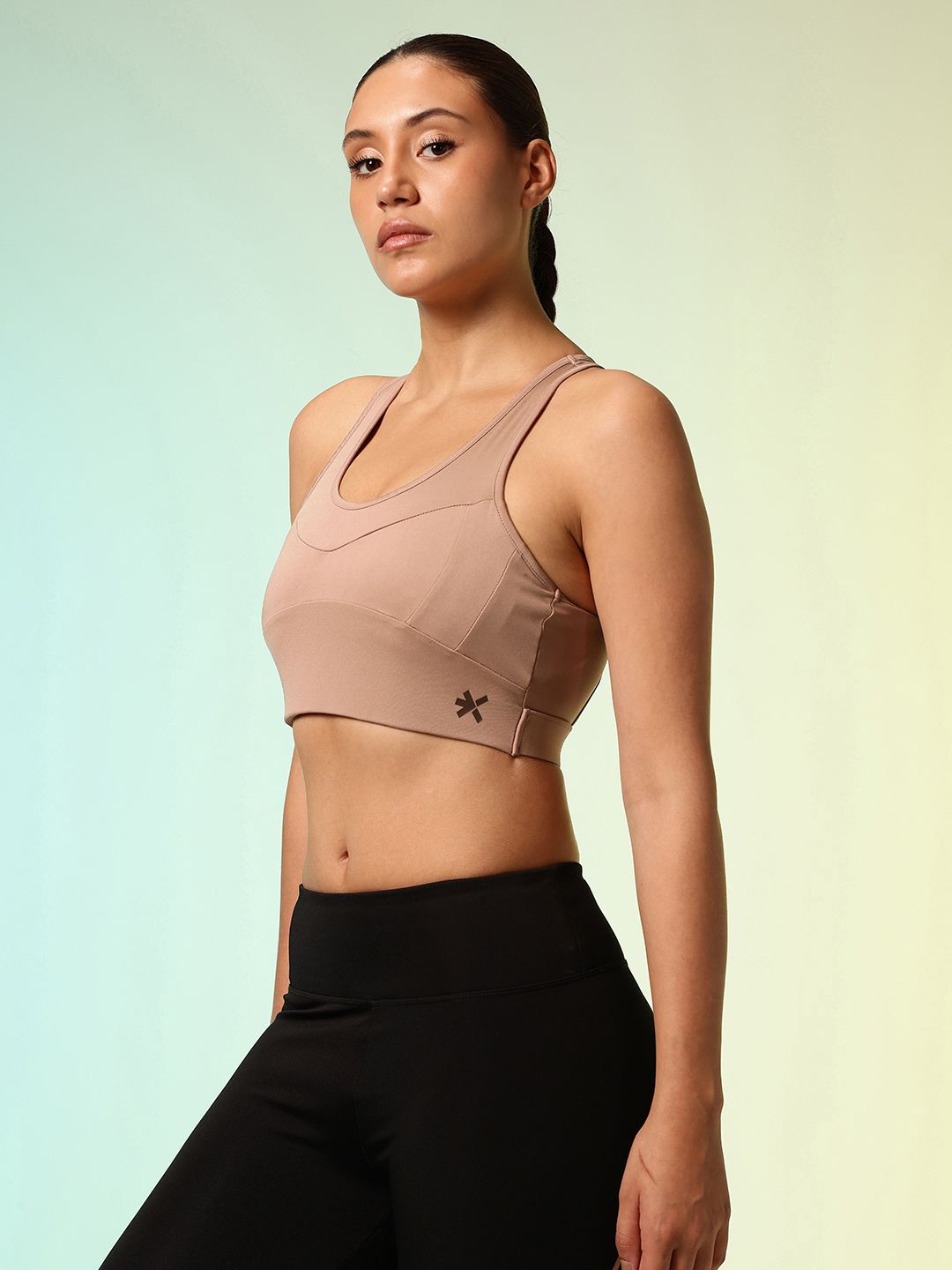 HRX by Hrithik Roshan Active Goddess Rapid-Dry Padded Training Bra HR_SS25_W_BA_KT126_03_A