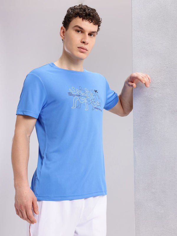 HRX by Hrithik Roshan Men Printed Rapid-Dry Running T-shirt