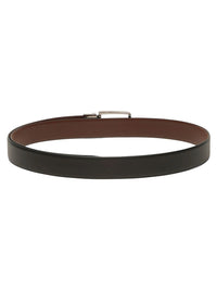 Teakwood Leathers Men Textured Leather Reversible Formal Belt