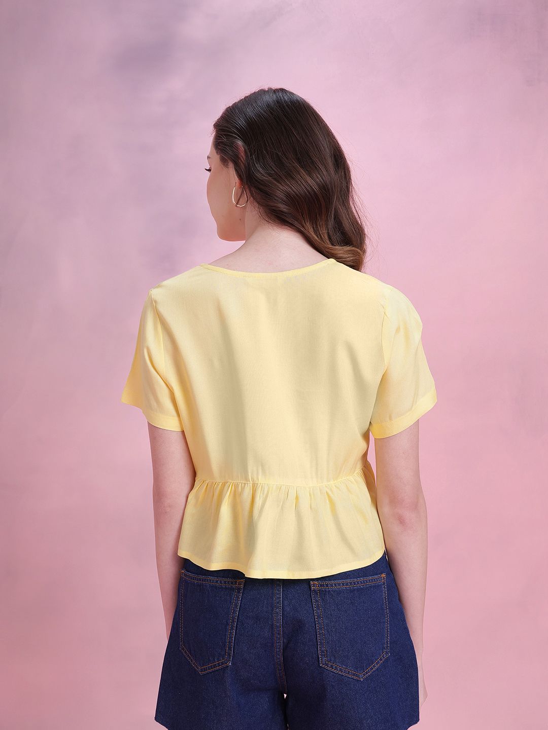 Dressberry Front Tie-Up Top
