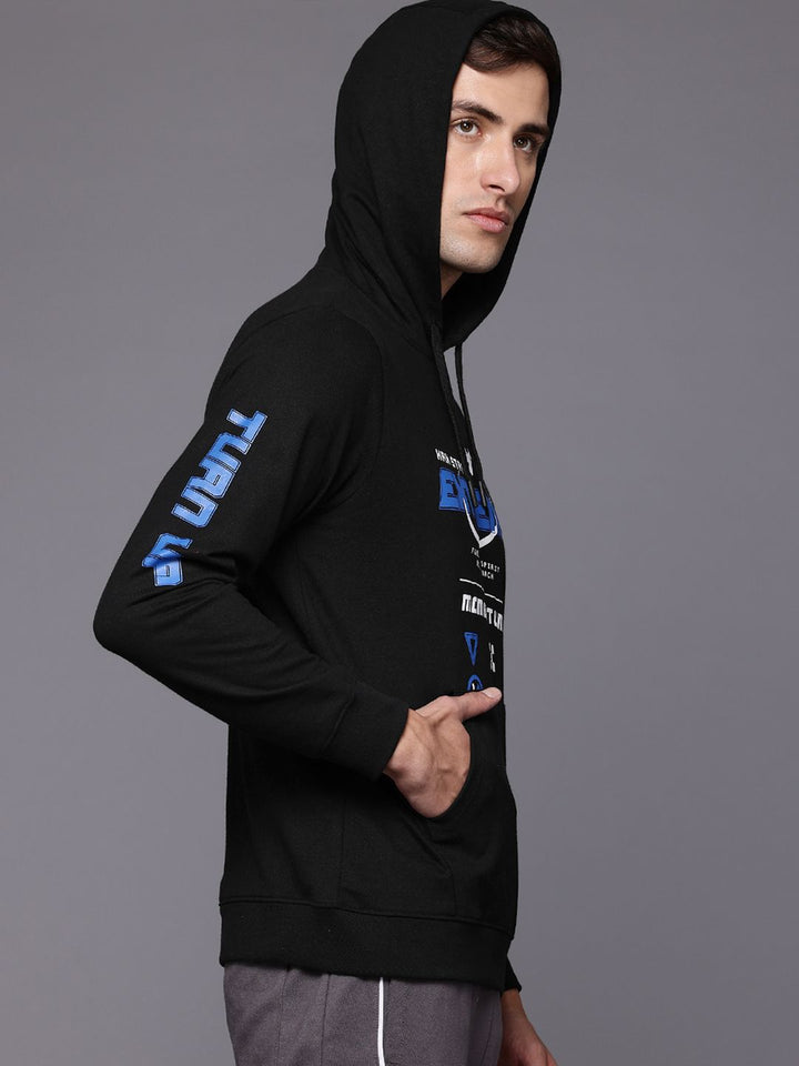 HRX by Hrithik Roshan Printed Hooded Lifestyle Sweatshirt
