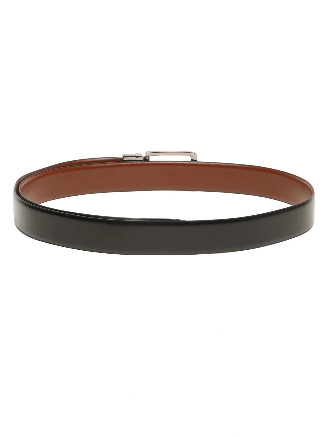 Teakwood Leathers Men Leather Reversible Formal Belt