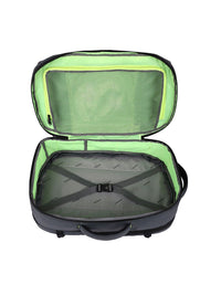 Gear Unisex Grey & Black Contrast Detail Backpack with Compression Straps