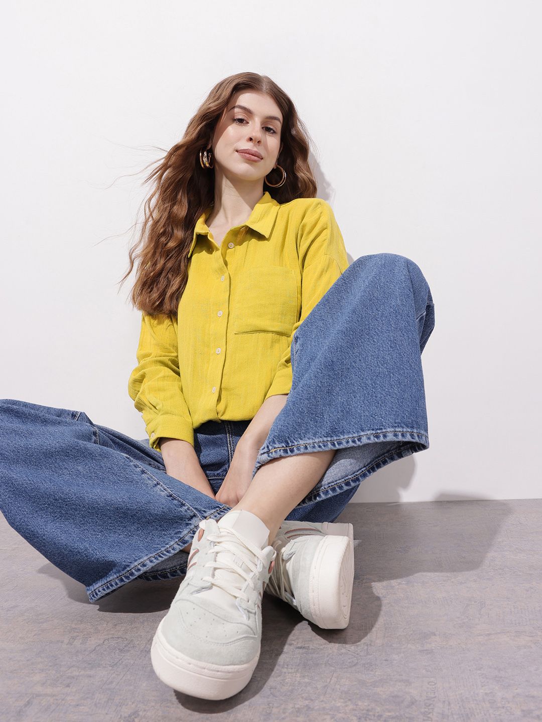 DressBerry Neon Nirvana Hyperbrights Boxy Shirt