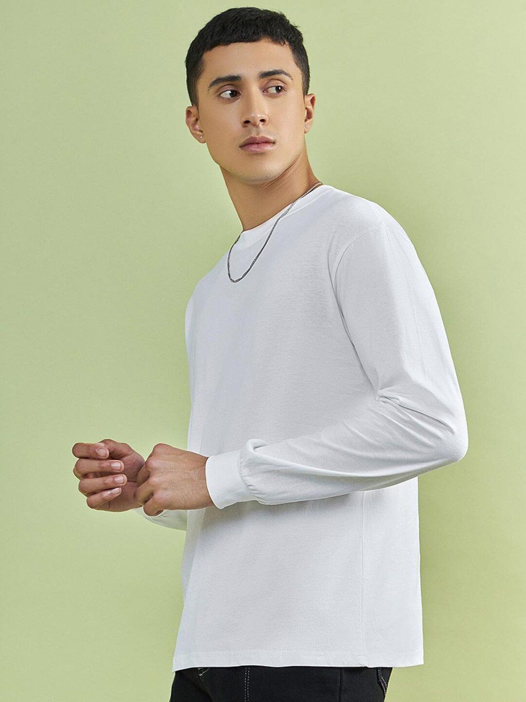 Bewakoof Men Pure Cotton Oversized T-shirt