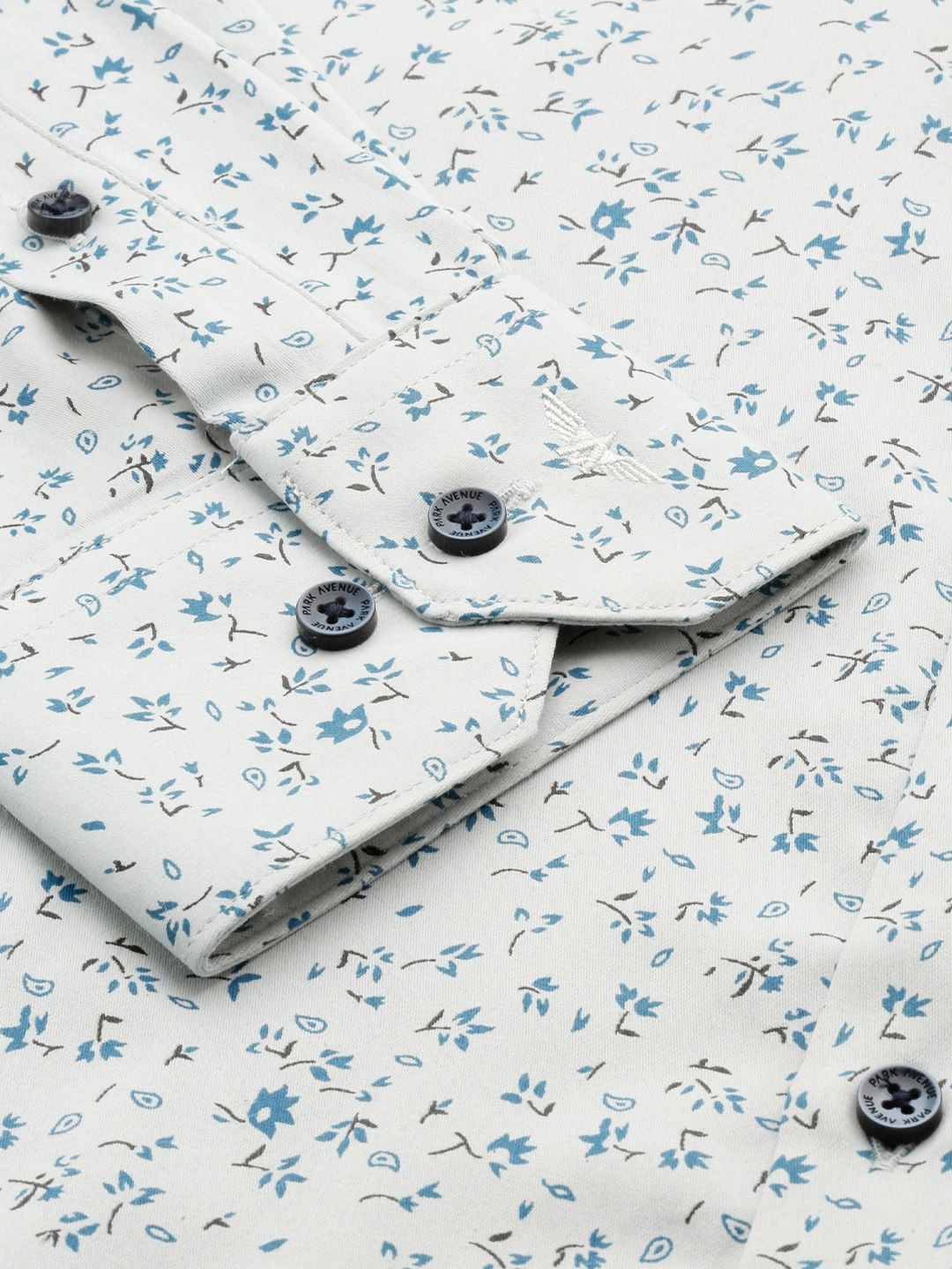 Park Avenue Slim Fit Floral Printed Formal Shirt