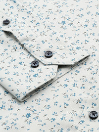 Park Avenue Slim Fit Floral Printed Formal Shirt