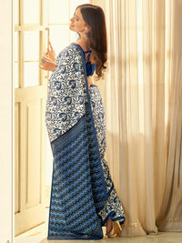 KALINI Ethnic Motifs Printed Bhagalpuri Saree