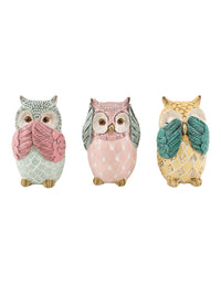 Set Chumbak 3 Pameran Burung Hantu Pencerahan