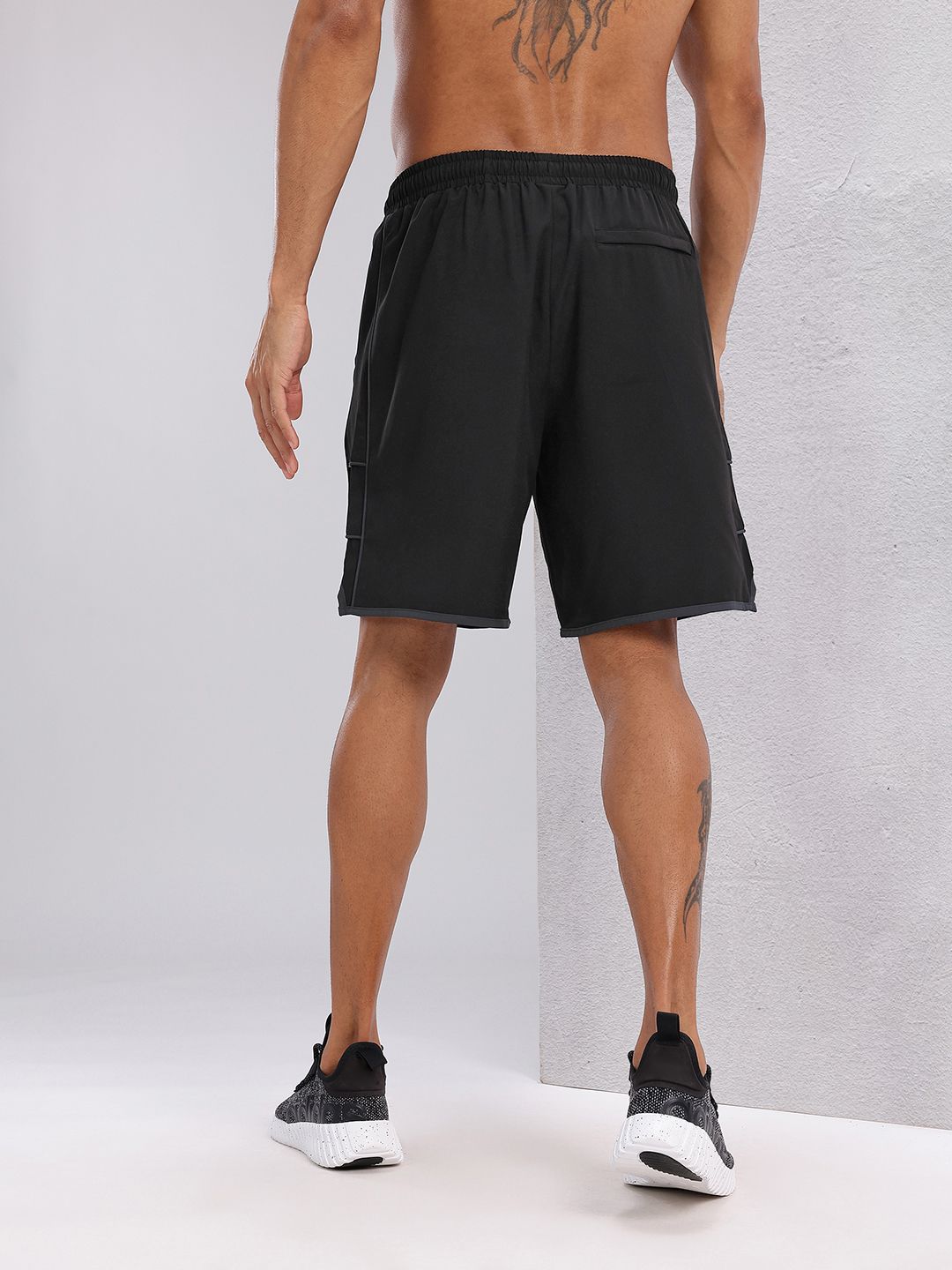 HRX by Hrithik Roshan Men Paneled Training Shorts