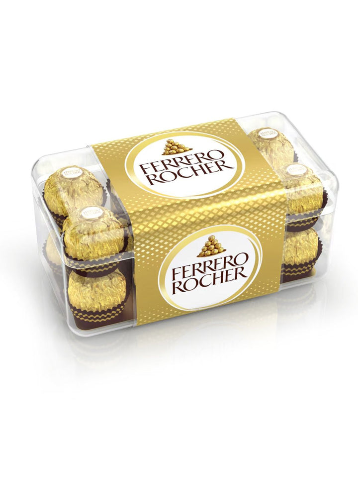 eCraftIndia Set of 4 Stones Studded & Pearls Beaded Thread Rakhis With Ferrero Rocher