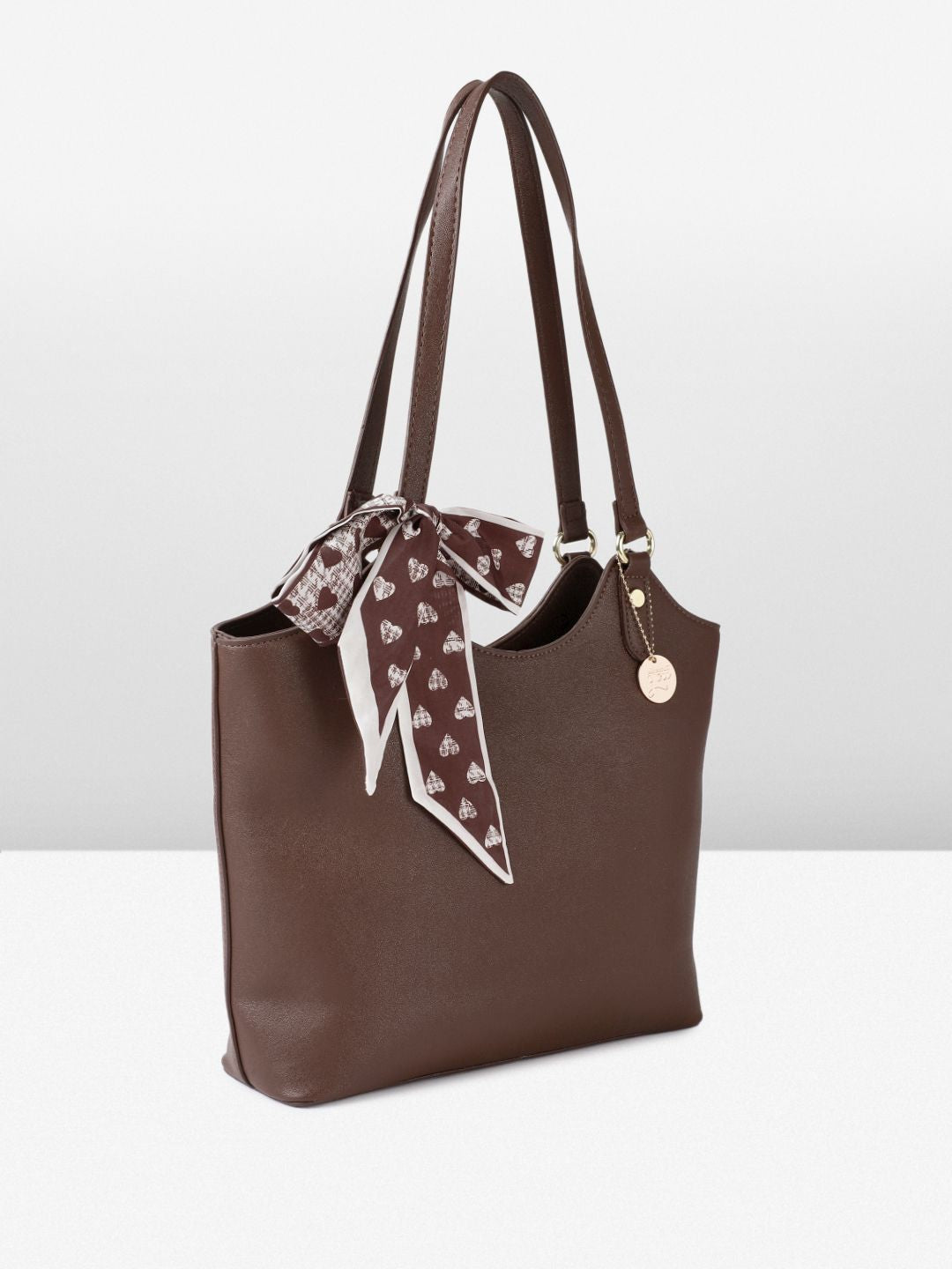 all about you Structured Shoulder Bag with Bow Detail