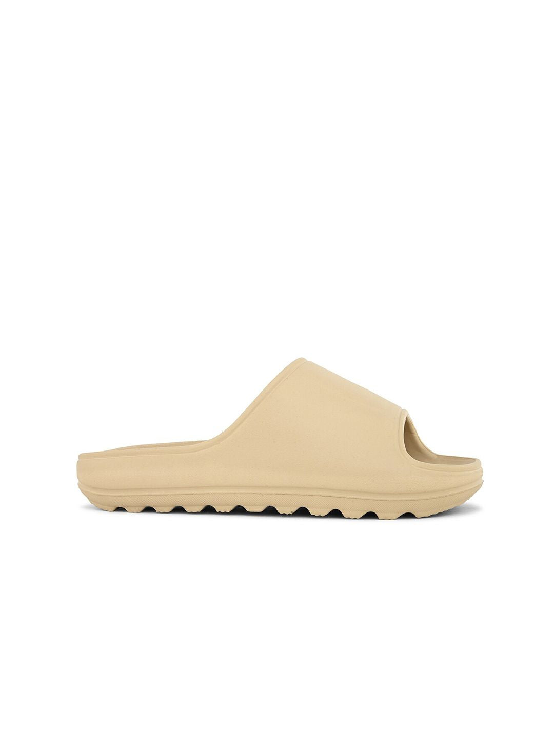 HRX by Hrithik Roshan Women Beige Rubber Sliders