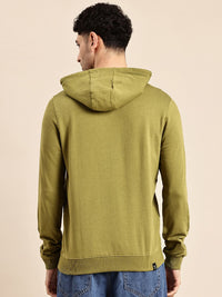 Being Human Pure Cotton Brand Logo Printed Hooded Sweatshirt